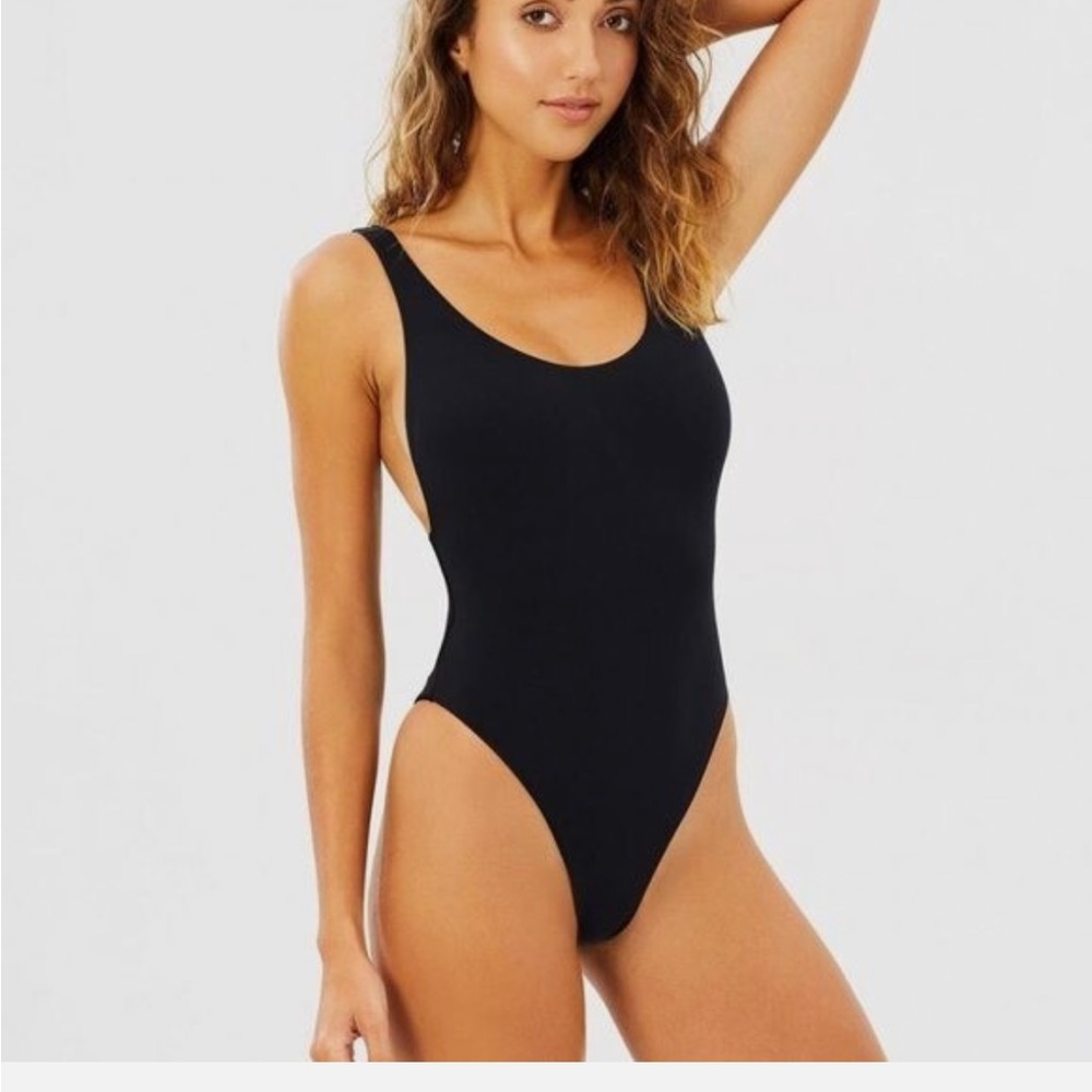 Seafolly Black One Piece Swimsuit